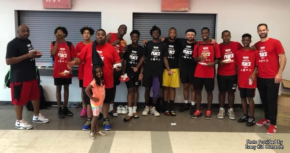 EKO's annual "Game of Peace" basketball game held at Edgewater High School. Special thanks to EHS staff, Orlando, Eatonville, Winter Park and Maitland's Mayors and police officers.
