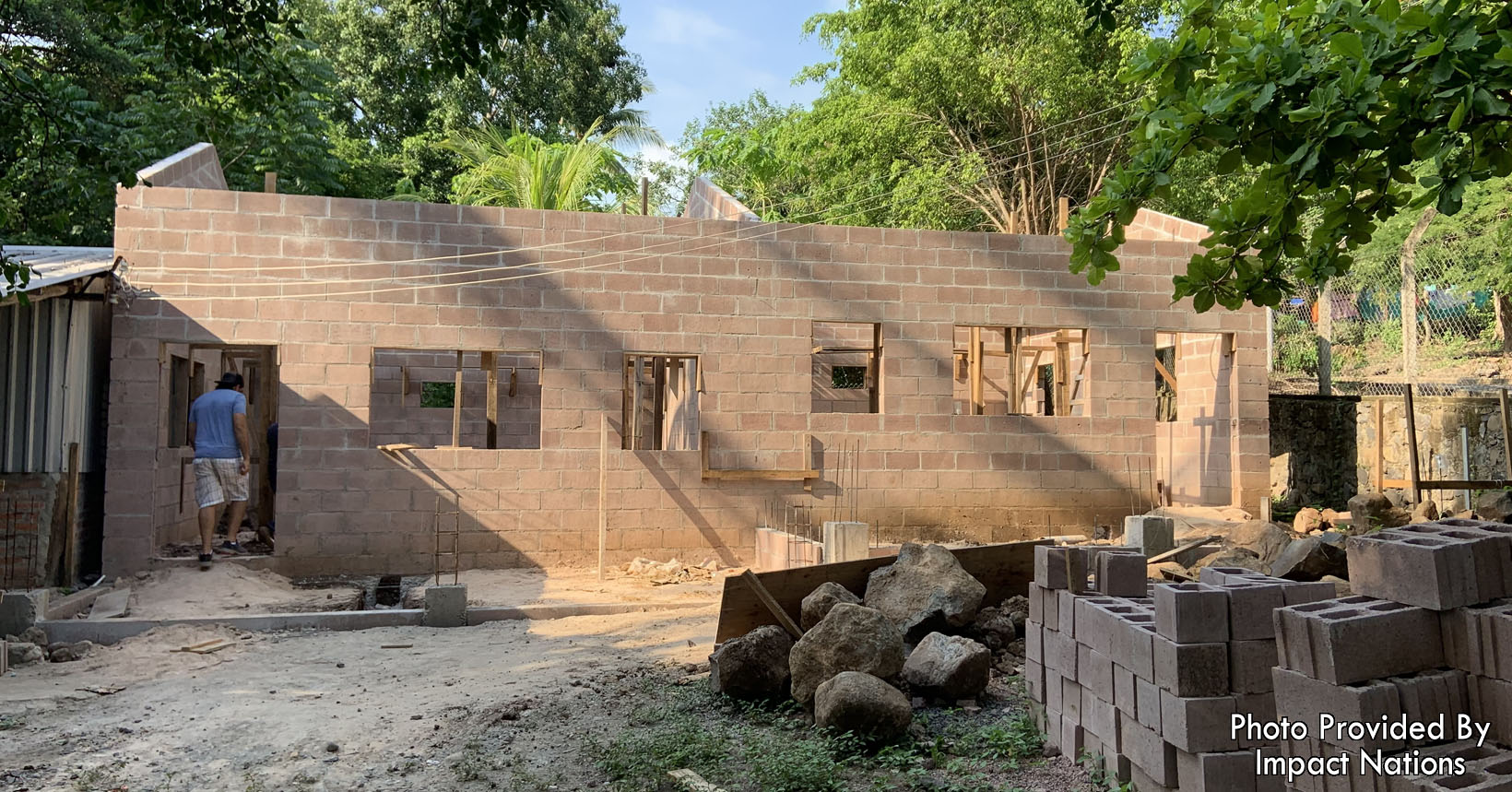 Phase 1 walls are coming up and things are moving along! Both homes will house up to 10 children each. Our desire is for each child to have loving family environment.